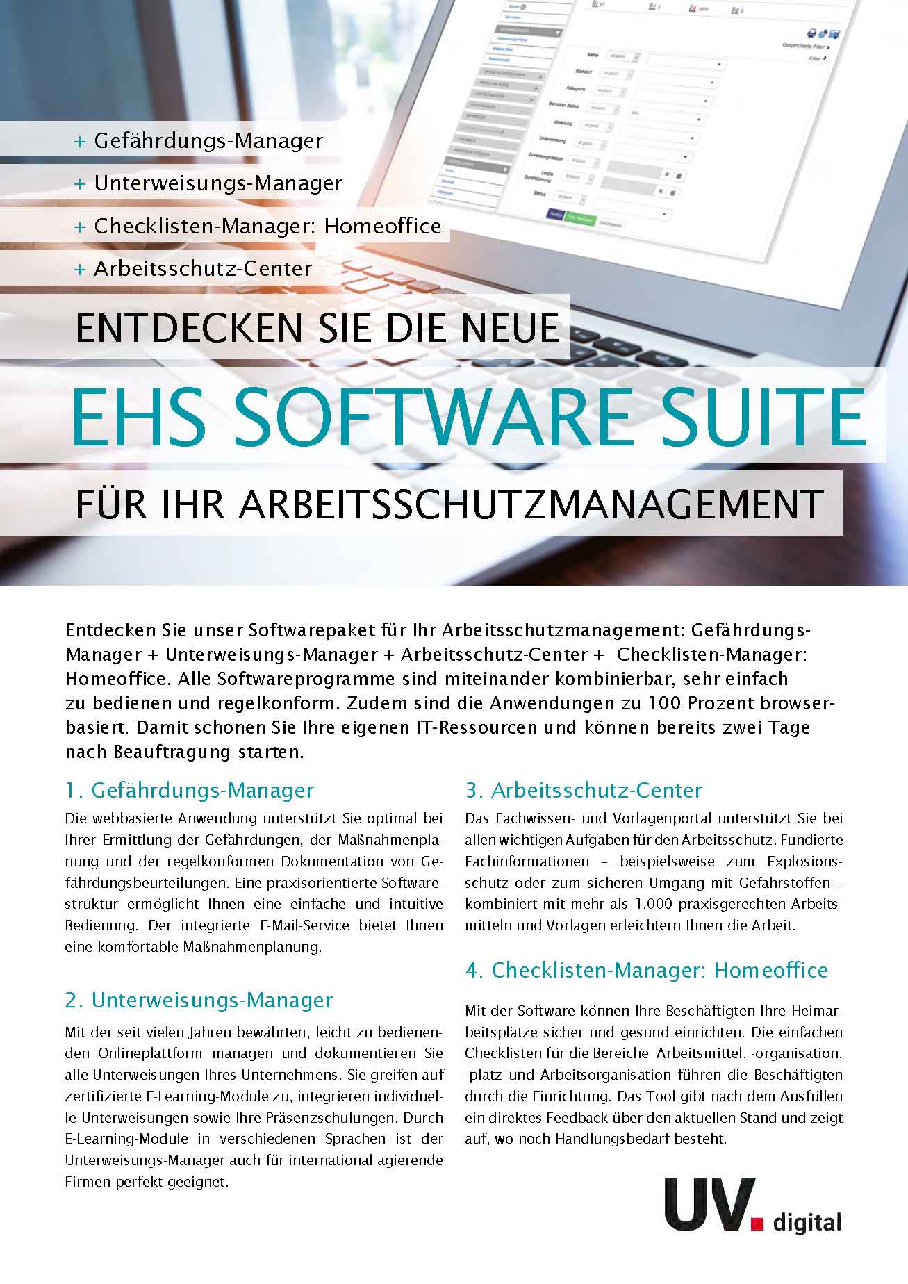 EHS Software Suite Exposé